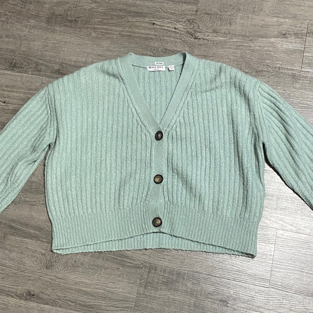 BRAVE SOUL KNITTED CARDIGAN